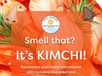 Kimchi for Sinus Health: How to Recolonize Your Nose Naturally with Lactobacillus sakei